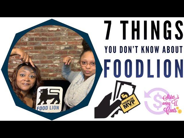 SEVEN Things You Don’t Know About Food Lion | Grocery Shopping & Couponing