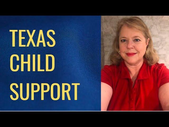 2 Things to Know About Texas Child Support.