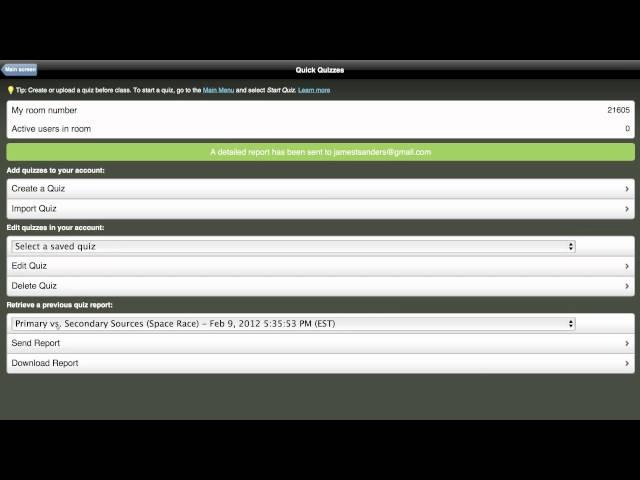 Socrative in the Classroom