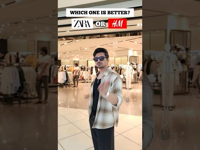 ZARA or H&M?  #zara #hm #shopping #mensfashion #shortsvideo #dailyshorts #shorts #shortsvideo