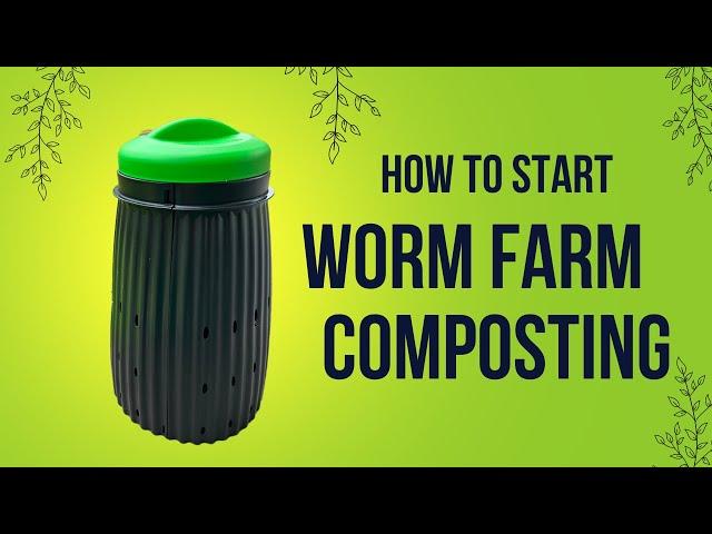 How to Start a Worm Farm - Tumbleweed Inground Version Review