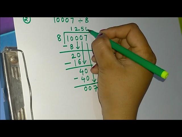 long division method | simple division method | division with decimal