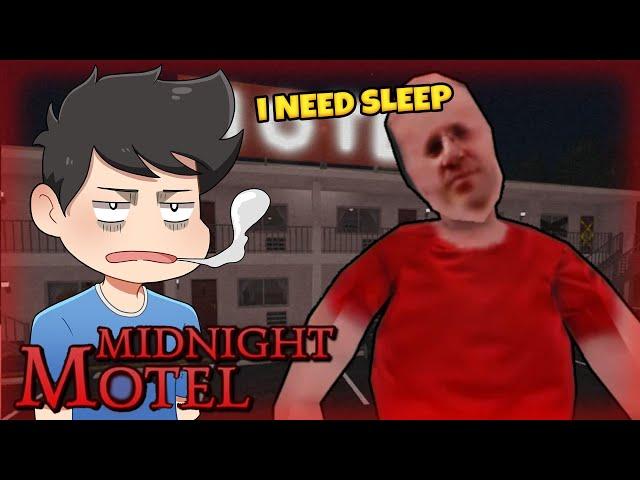 I Tried To Sleep at Midnight Motel in Roblox