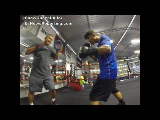 MIKEY GARCIA - TRAINING DAY - FULL - EsNews Boxing