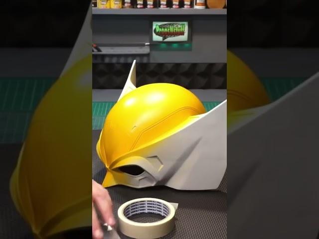 The making of a 3D printed Wolverine helmet by Props N Stuff (Deadpool 3 X-men ending scene version)