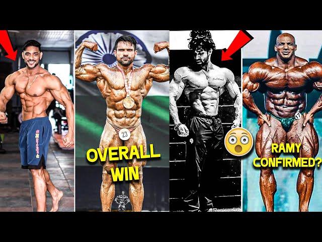 'INDIA WINS'Rahul's NEW Posing, Bhuwan Greek God Mode?, Sunmeet Dubai Pro, Big Ramy 2025 Olympia!