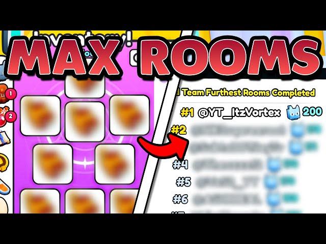 The BEST ENCHANTS To Get MAX ROOMS In PET SIMULATOR 99!