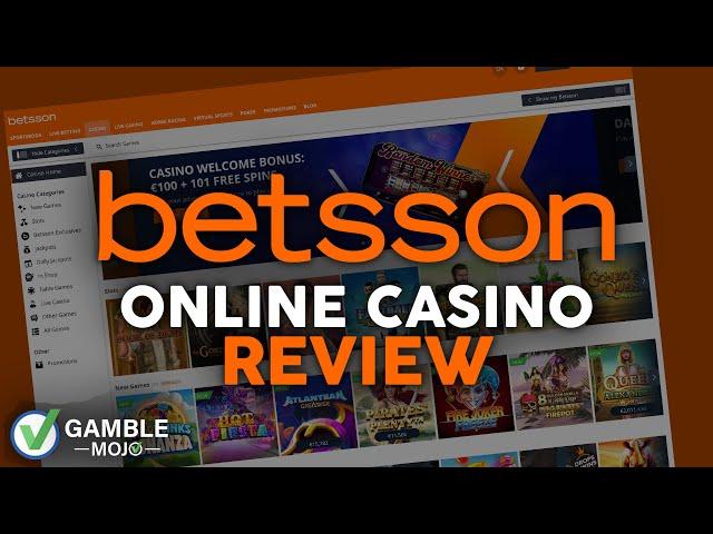 BETSSON ONLINE CASINO REVIEW 2024  GambleMojo 