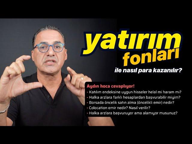 Yatırım fonları ile nasıl para kazanılır?  Halka Arzlara katılırken nelere dikkat etmelisiniz?