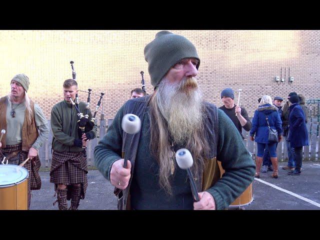 Scottish legend Tu-Bardh Wilson with Clanadonia performing "Tu-Bardh" live in Perth, Scotland, 2019