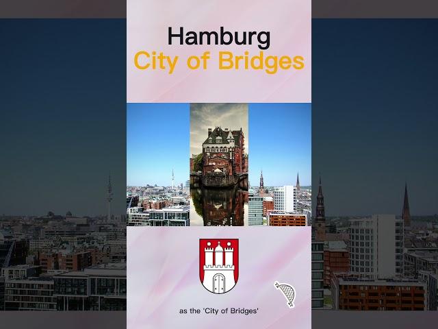 Hamburg: The City of Bridges  #shorts #germany #hamburg #bridge #most