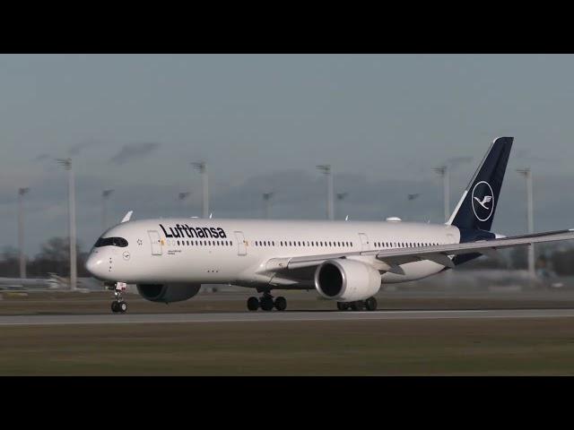 30 MINUTES of GREAT plane spotting at MUC Munich Airport