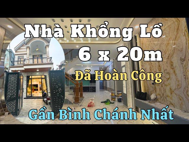 Không Thể Tin nhà Khổng Lồ 6x20m Đã Hoàn Công gần bình chánh nhất mà giá rẻ Ngỡ Ngàng l Tâm Tư House