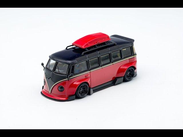 Inspire Model 1/64 Volkswagen Kombi Camper Van Robert Design-Model A(VW-840008A)