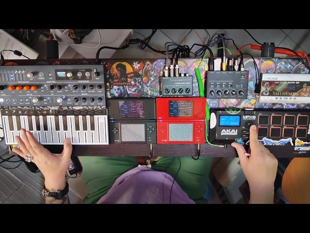 Poltavas Firestarter - LIVE performance by Leo Buy with synth, game consoles and sampler ️