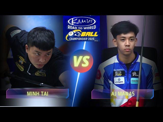 MINH TAI VS AJ MANAS | KAMUI ROAD TO WORLD 10-BALL CHAMPIONSHIP 2025 QUALIFIER 3