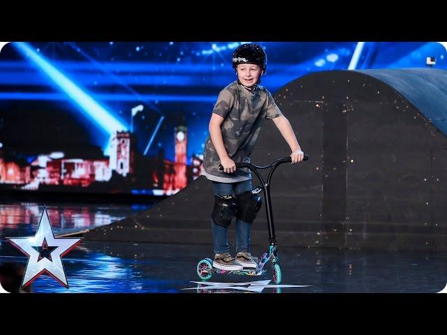 Charley Dyson scoots through to the next round | Auditions Week 2 | Britain’s Got Talent 2017