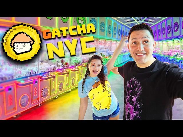 The BEST Arcade in New York City! - Gatcha Clawcade New York