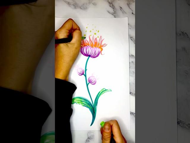 Flower doodle Timelapse