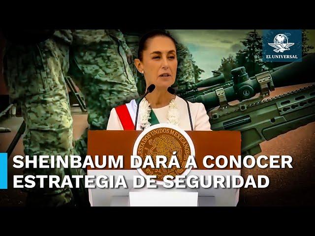 Claudia Sheinbaum afirma que “no regresará la guerra contra el narco”