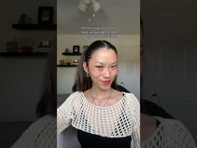 how to make pigtails more “professional”‍️