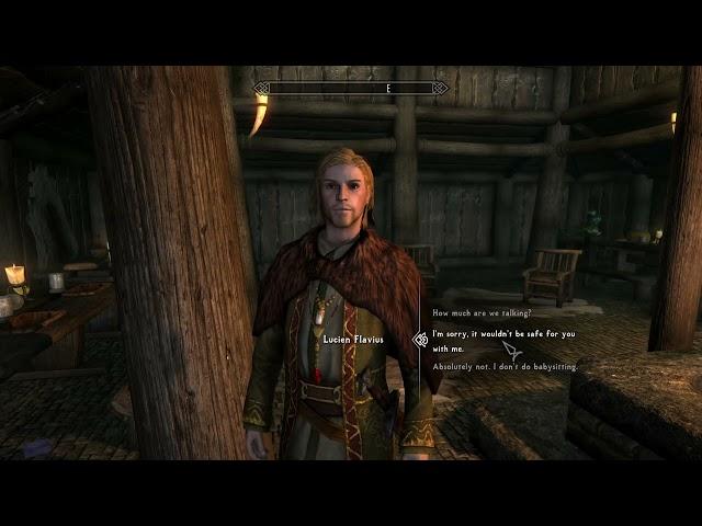 Skyrim - Follower Mod: Lucien