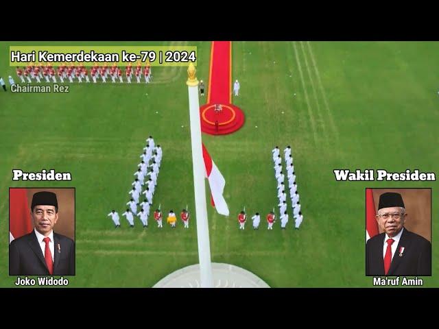 (UPDATE) Indonesia National Anthem "Indonesia Raya" | At Every Independence Day Flag-Rais. 1964-2024