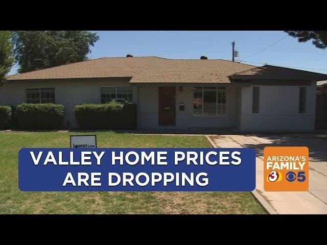 Median home prices dropping in metro Phoenix