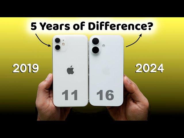 iPhone 16 vs iPhone 11 Speed & Camera Test  | Really 5 Years Difference? (HINDI)