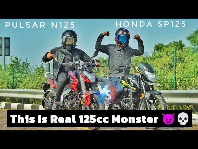 PULSAR N125 VS HONDA SP125 | DRAG RACE | THIS IS REAL MONSTER