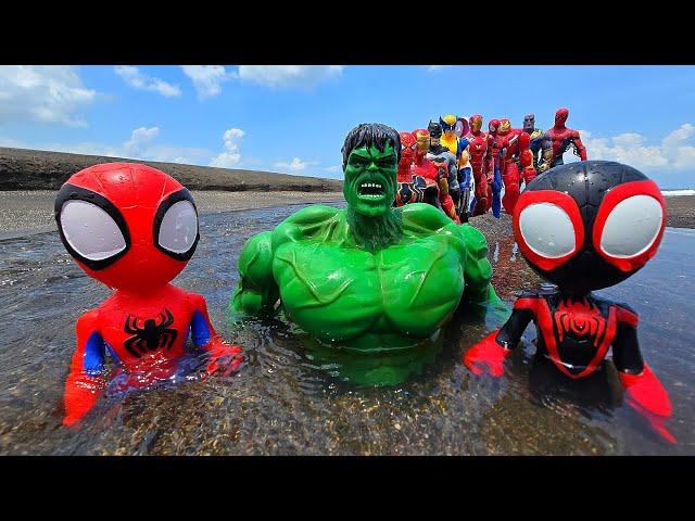 MARVEL SPIDEY TEAM HULK VS VENOM, SPIDER-MAN VS IRON MAN, TEAM THANOS VS CAPTAIN AMERICA FULL MOVIE