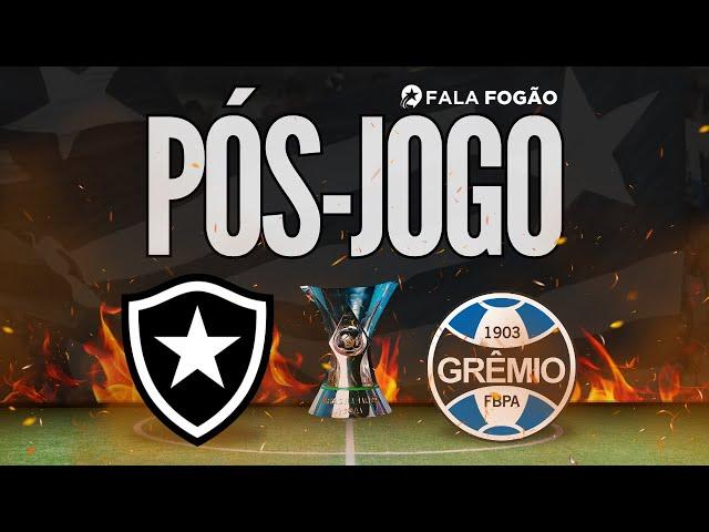 PÓS-JOGO BOTAFOGO x GRÊMIO - 28ª RODADA BR24