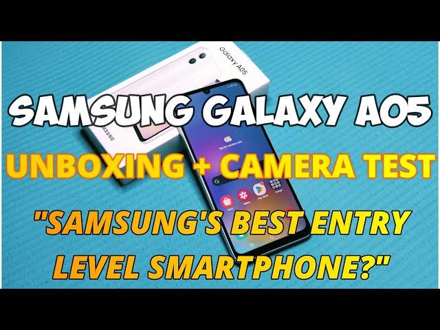 Samsung Galaxy A05 Unboxing and Camera Test