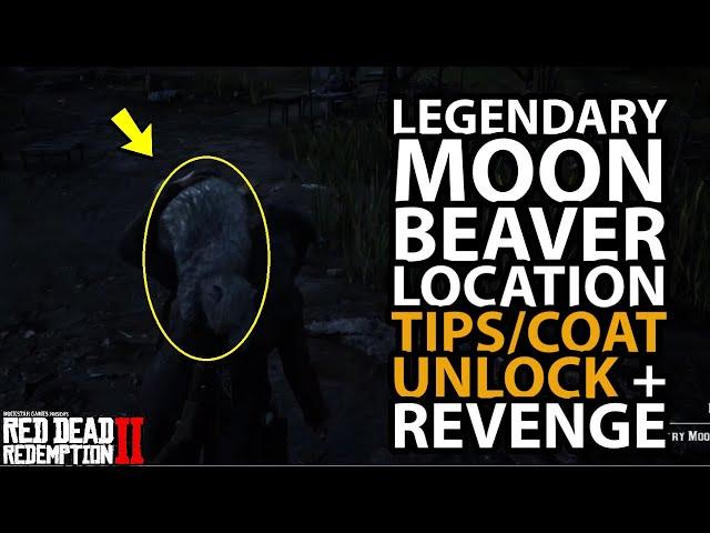 *NEW Legendary Moon Beaver Location Tips/Coat Unlock + Revenge in Red Dead Online