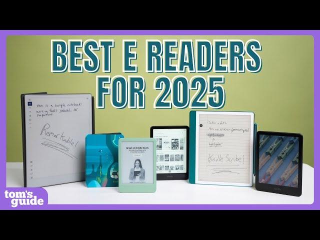 The 5 Best E-Readers for 2025! | Top Kindles, ReMarkable, and Color E-readers