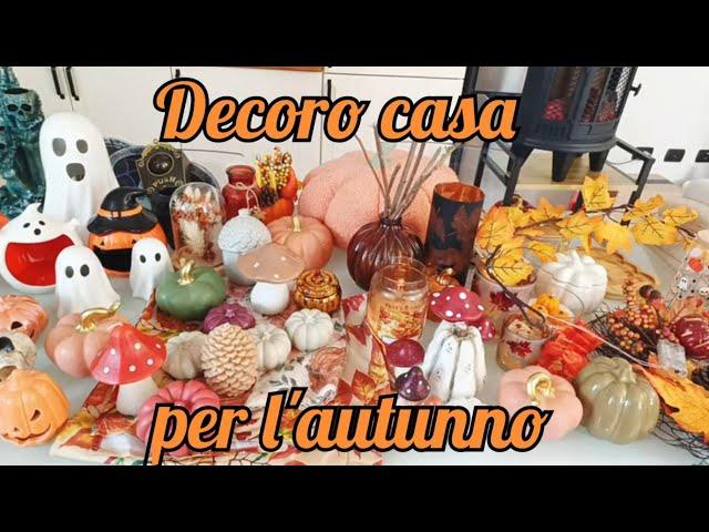 Decoro la casa per Autunno/Halloween 