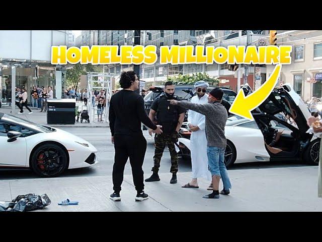 The Homeless Millionaire Prank!