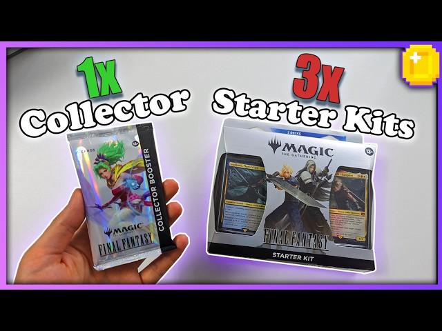 Let's Compare, Which Is Worth To Buy? 1x Collector Pack or 3x Starter Kits #finalfantasy