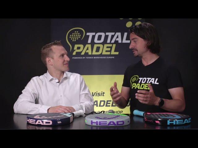 HEAD Gravity Padel Rackets 2022: Total Padel closer look 