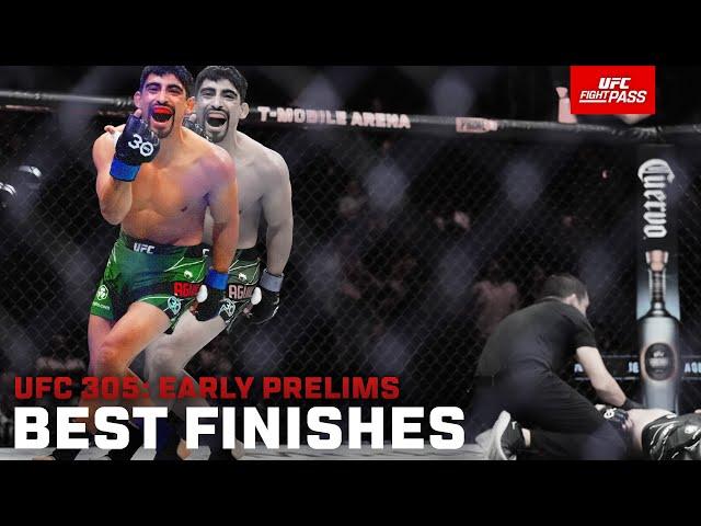 UFC 305 Early Prelims: Best Finishes