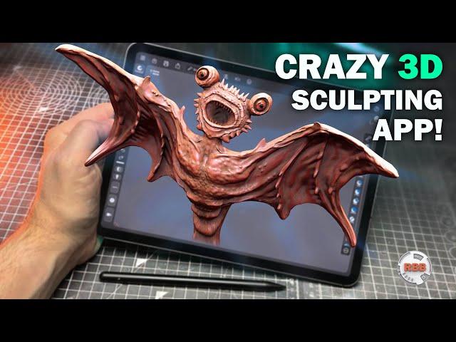 Amazing 3D modelling app! | iPad Forger App