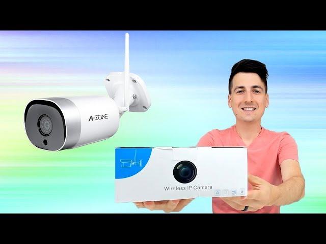 Wireless Security Camera Setup // A-Zone LifyShield Outdoor WiFi Camera