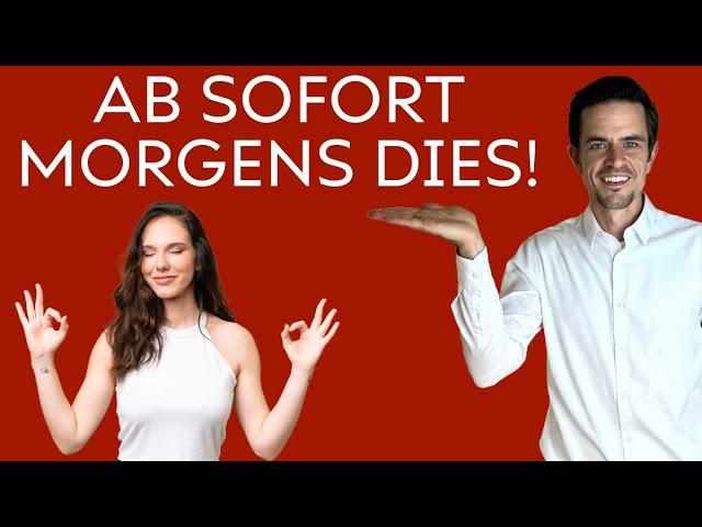 AB SOFORT: Mach DIESE ÜBUNG jeden Tag morgens im Bett!