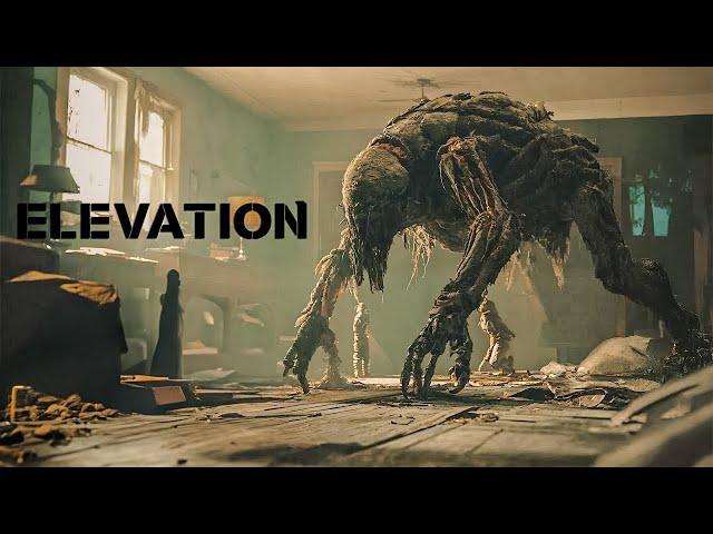 في عالم متدمر ومليان وحوش اب بيحاول يجيب العلاج لابنه | ملخص فيلم elevation