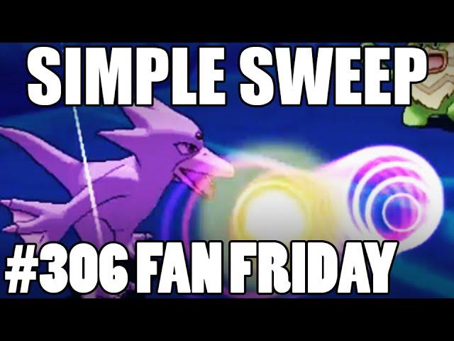 Simple Sweep! Pokemon Omega Ruby Alpha Sapphire WiFi Battle! Fan Fridays #306 Mike