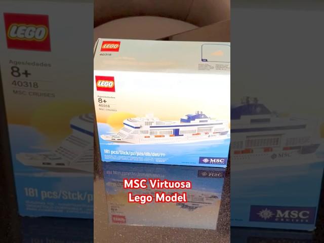 Msc Virtuosa Lego Model Build