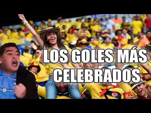 Top 5 de los Goles mas celebrados de la Historia de la Selección Colombia