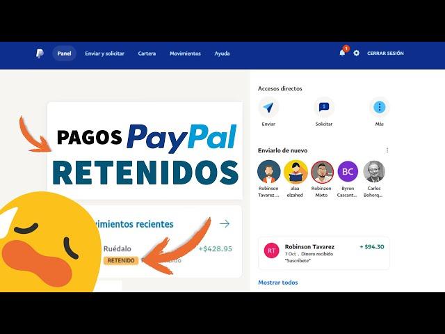 Cómo LIBERAR tu dinero RETENIDO en PayPal / Solución para pagos retenidos