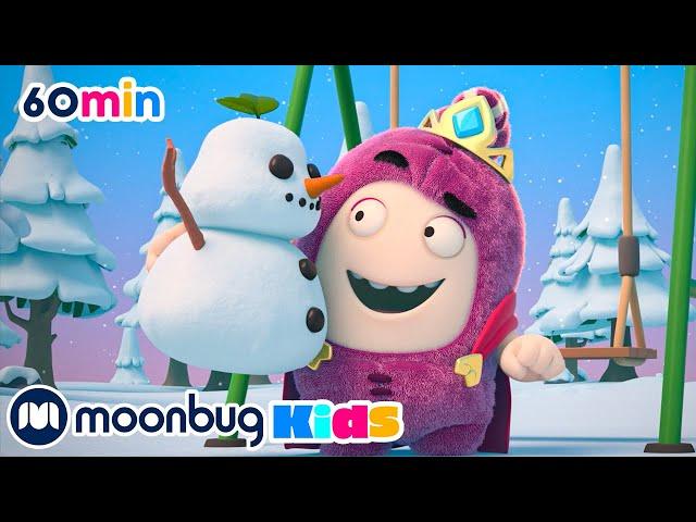 Snow Friend | Oddbods Christmas | Emotions and Feelings | Moonbug Kids