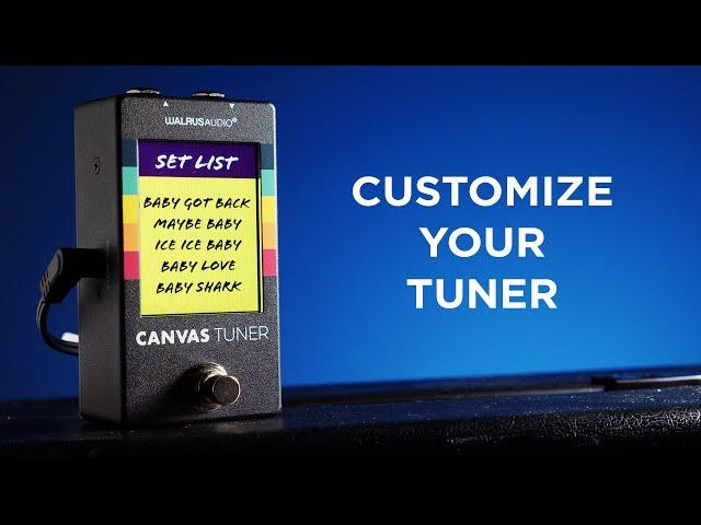 Your New Go-To Tuner | Walrus Audio Canvas Tuner